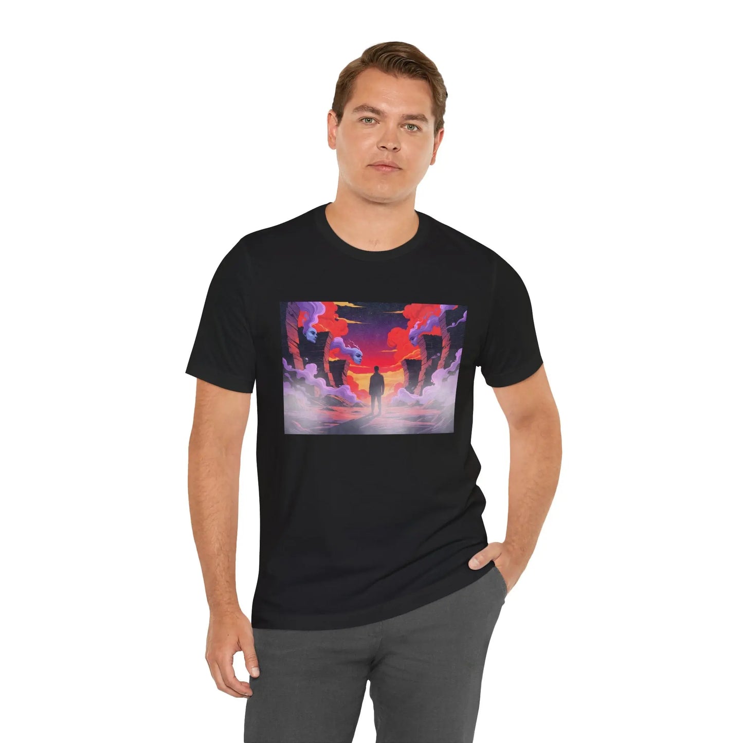 Phantom Pillars T Shirt Printify